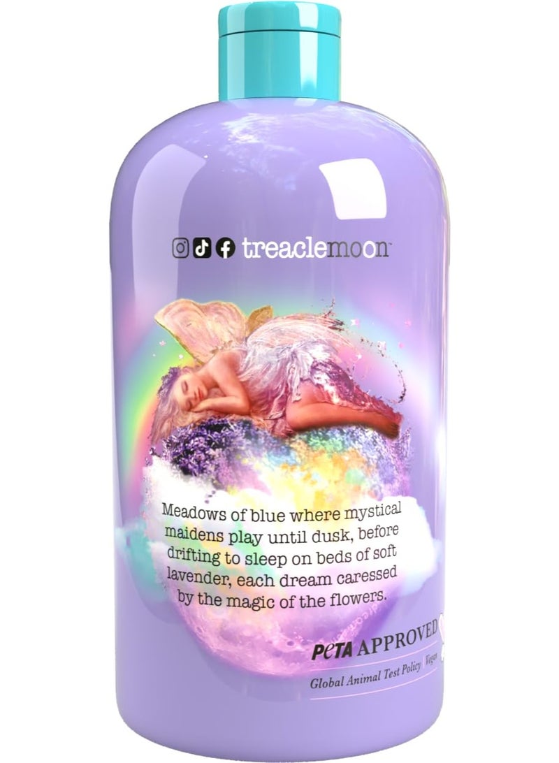 Treaclemoon Sleepy Lavender Fairy Shower & Bath Gel 500ml with Natural Lavender Extract | Paraben Free & Vegan Friendly Body Wash Gel | Treaclemoon Body Wash Gel - Image 1