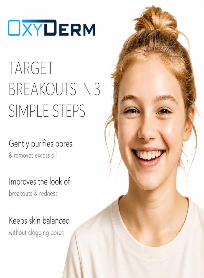 OxyDerm Acne Spot Treatment Face & Body – Invisible Natural Non-drying Formula Fights Cystic Acne, Pimples, Breakouts, Zits, Whiteheads & clogged pores. Fade Away Dark Spots & Acne Scars. For All Skin Types. - Image 5