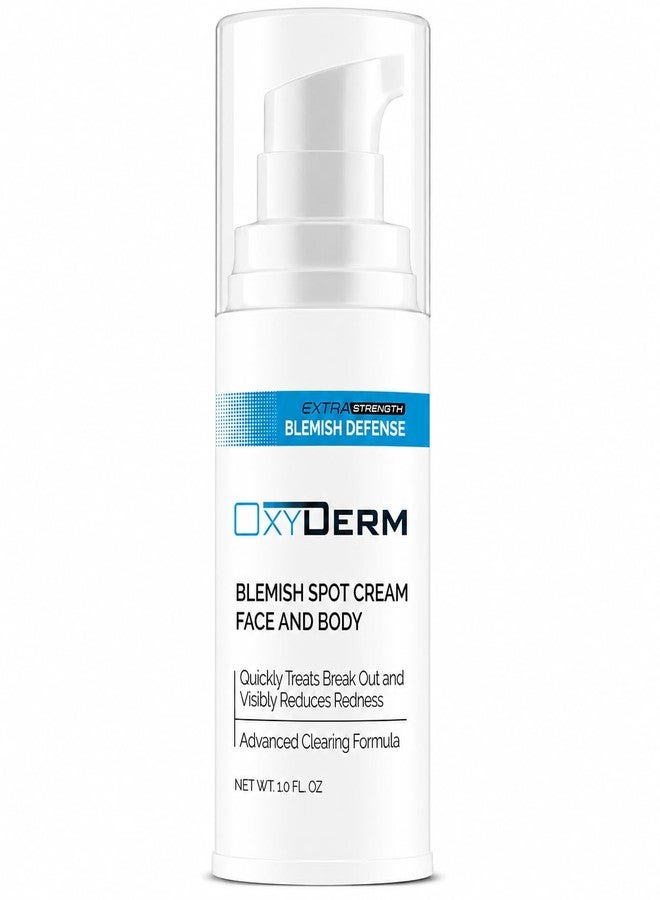 OxyDerm Acne Spot Treatment Face & Body – Invisible Natural Non-drying Formula Fights Cystic Acne, Pimples, Breakouts, Zits, Whiteheads & clogged pores. Fade Away Dark Spots & Acne Scars. For All Skin Types. - Image 1