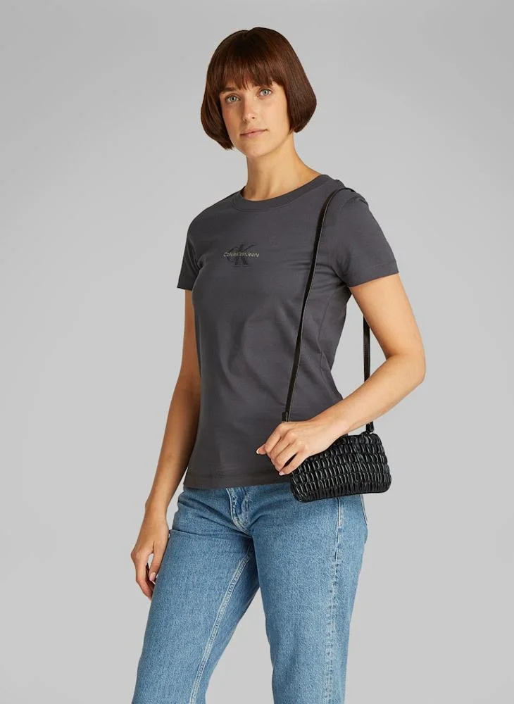 Calvin Klein Jeans ROUCHED ZIP TOP BAG