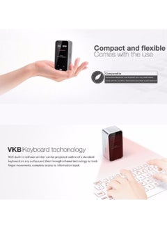 Generic Laser Keyboard - Virtual Wireless Bluetooth Projection Keyboard for Smartphones, PCs, Tablets, and Laptops ,Portable and Compact Design with Adjustable Brightness  - Image 4
