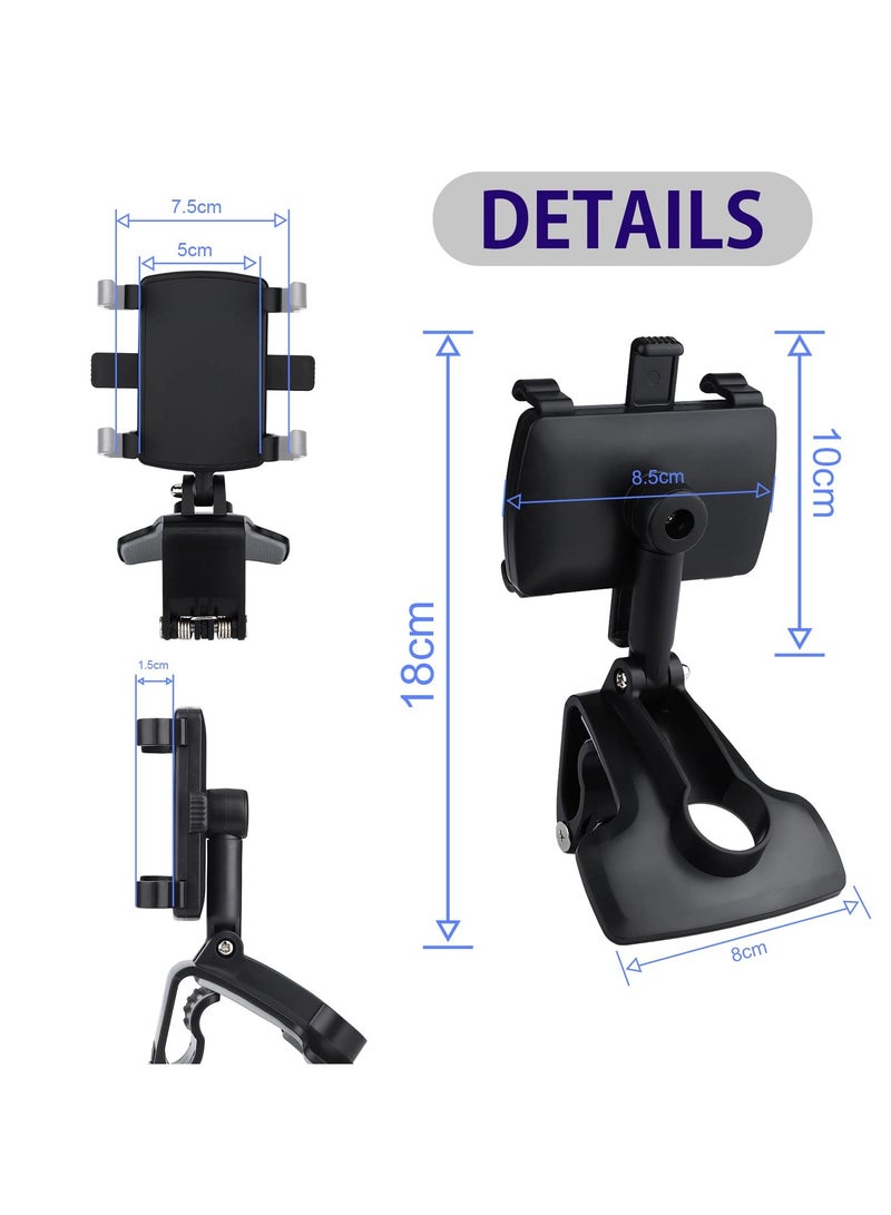 Non-Slip Car Phone Clip Holder Dashboard Cellphone Mount HUD Mobile Phone Holder for Car Compatible for iPhone 13 12 11 Pro Max XS XR SE X 8 7 6 Plus 6S,Samsung Galaxy S20 S10 S9 S8 Plus Note 9 8 - Image 4