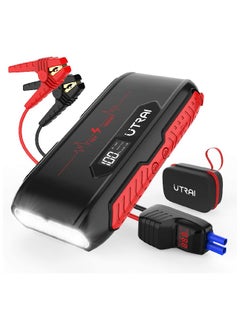 UTRAI جهاز تشغيل السيارة Jstar 3 من Utrai مزود بشاشة LCD ومشابك ذكية، 1600 أمبير 20000 مللي أمبير في الساعة  - Image 1