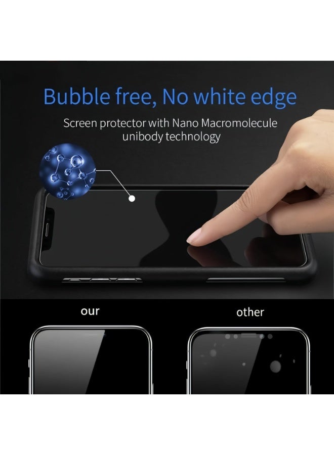 General [2+2 Pack] Compatible with Infinix GT 30 Pro 5G Screen Protector + Camera Lens Protector Tempered Glass, 9H Hardness Anti-scratch Anti-fingerprint Tempered Film for Infinix GT 30 Pro  - Image 5