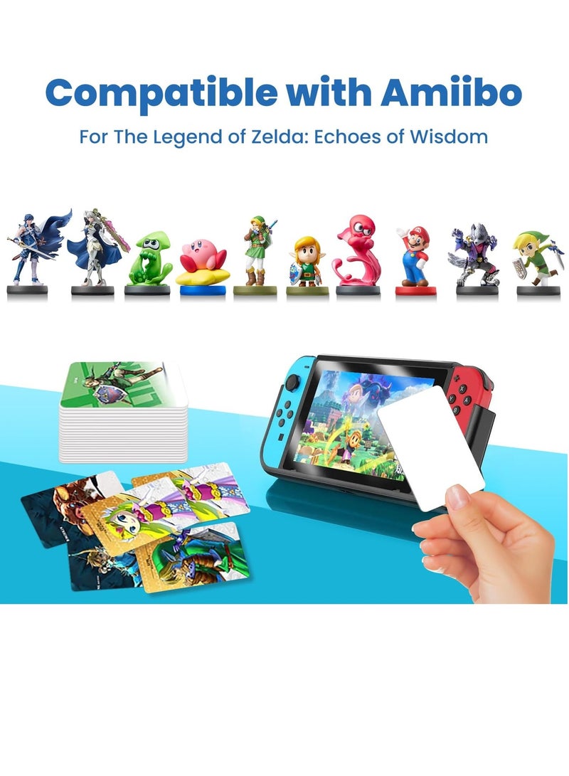 إسكدنيا بطاقات NFC NTAG215 بطاقات أعمال NFC قابلة لإعادة الكتابة، بطاقة الألعاب الذكية NFC 215، علامات رقاقة NFC، بطاقة الألعاب الذكية، ذاكرة 504 بايت، تتوافق مع الهواتف والأجهزة المزودة بتقنية NFC، تردد 13 - Image 3