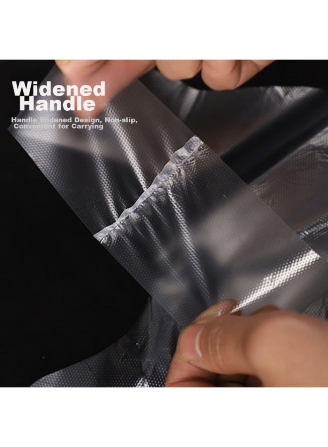 Jiachi Thick Plastic Bags, 100 Count, Handbags, Vest Bags, 30*48cm, Vest Bags, Packaging Bags, Supermarket Shopping Food Bags - Image 3