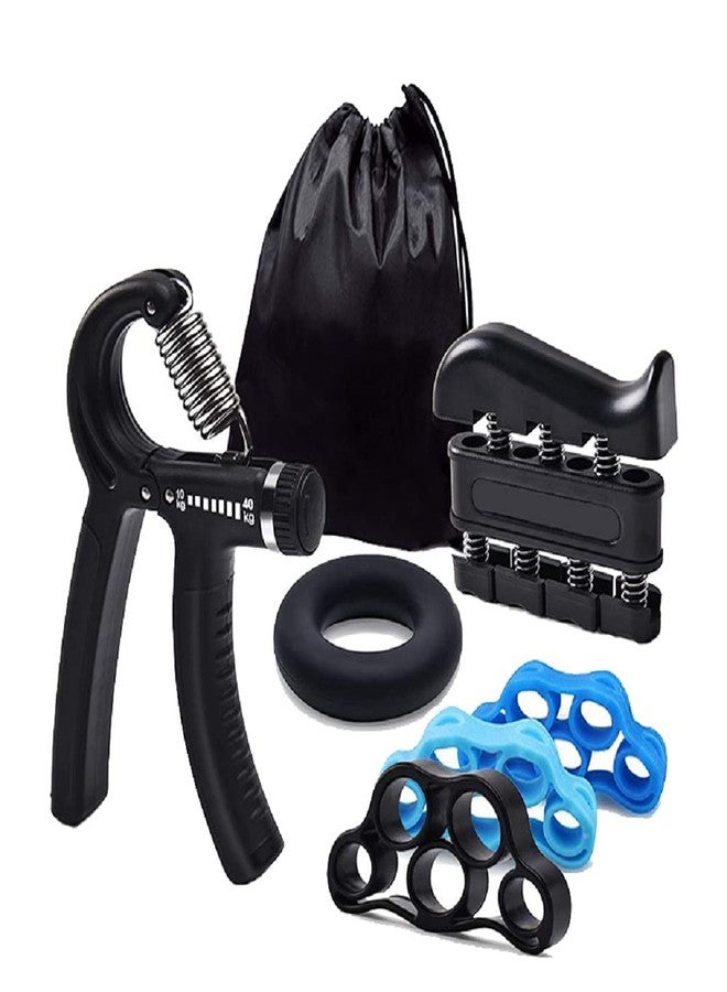 Bodylastics Hand Grip Strengthener Set Fingers, Wrist, Forearm 10 to 40 kgs Adjustable Resistance Exercising Body Workout, Plastic - Image 1