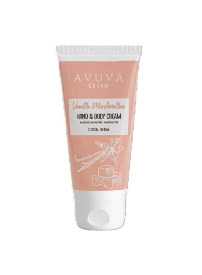 Avuva AVUVA Hand&Body Cream Vanilla Marshmallow 63ml  - Image 1
