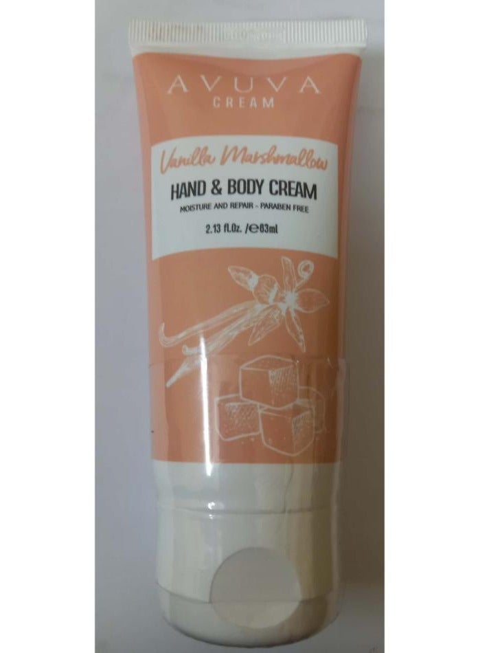 Avuva AVUVA Hand&Body Cream Vanilla Marshmallow 63ml  - Image 2