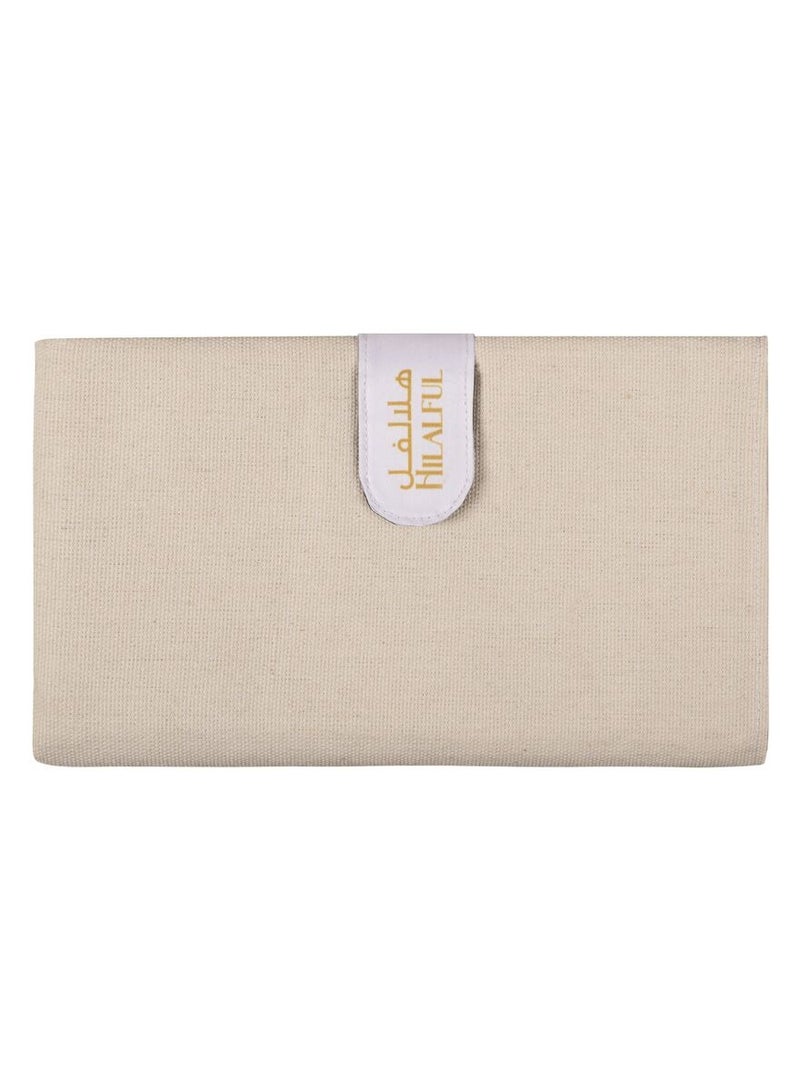 هلالفل سجادة صلاة هلال فول ديكلوتش مي آند براي - شعور الصيف | سجادة صلاة للسفر، خفيفة الوزن، محمولة، ومقاومة للماء | سجادة صلاة إسلامية، هدية مثالية للعيد ورمضان، صغيرة الحجم وخفيفة الوزن - Image 3