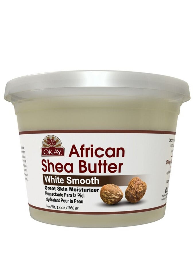 OKAY Okay Pure Naturals African Shea Butter Skin & Hair - White 13oz 