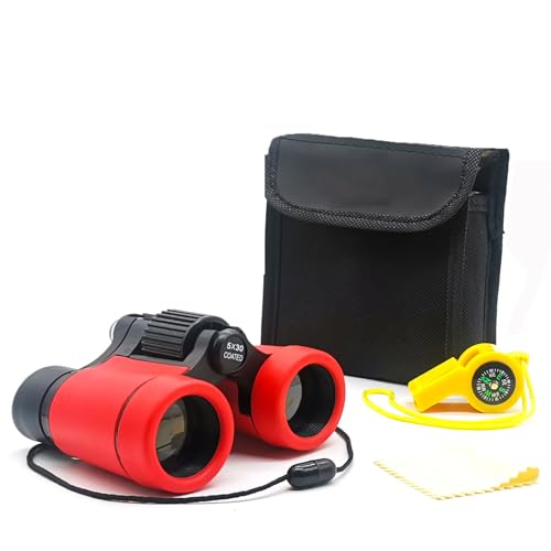ARTOMIDE Kids Binoculars Best Gifts for 3-12 Years Boys Girls High-Resolution Optics Shockproof Mini Compact Binocuolar Toys Folding Small Telescope for Bird Watching Camping Outdoor Play - Image 1