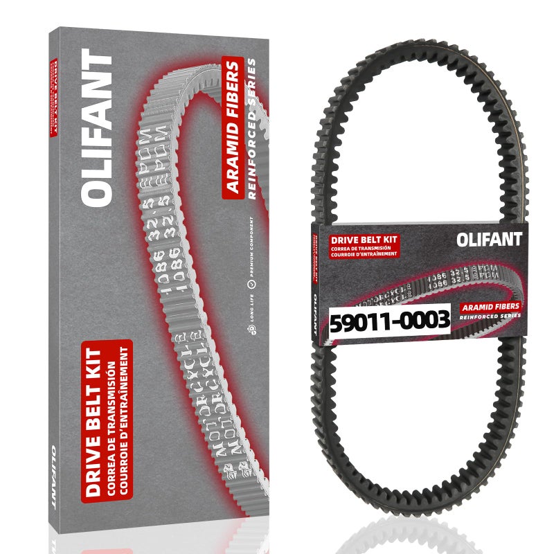 590110003 Drive Belt for Kawasaki Brute Force 650 750 200523Prairie 360 650 700 Teryx 750 KFX750 590110019 590111080 590111084