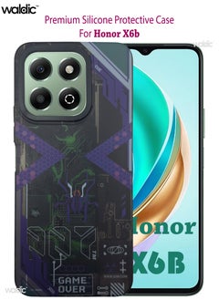 Waldic Honor X6b Premium Case | Premium Silicone Case Cover Designed for Honor X6b | Honor X6b Case Camera and Drop Protection Thin Protective Back Cover Case for Honor X6b - Multicolour  - Image 1