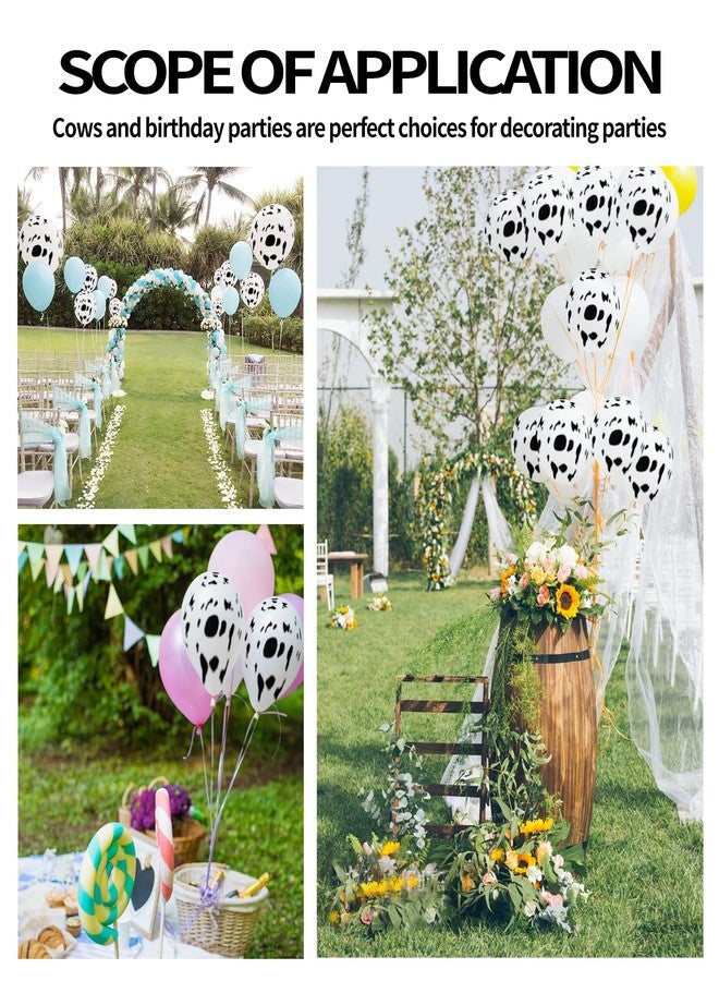 WFAUIBR 30PCS Cow Balloons Funny Cow Print Balloons For Children's Party Western Cowboy Theme for Kids Birthday Party Favor Supplies Decorations - Image 5