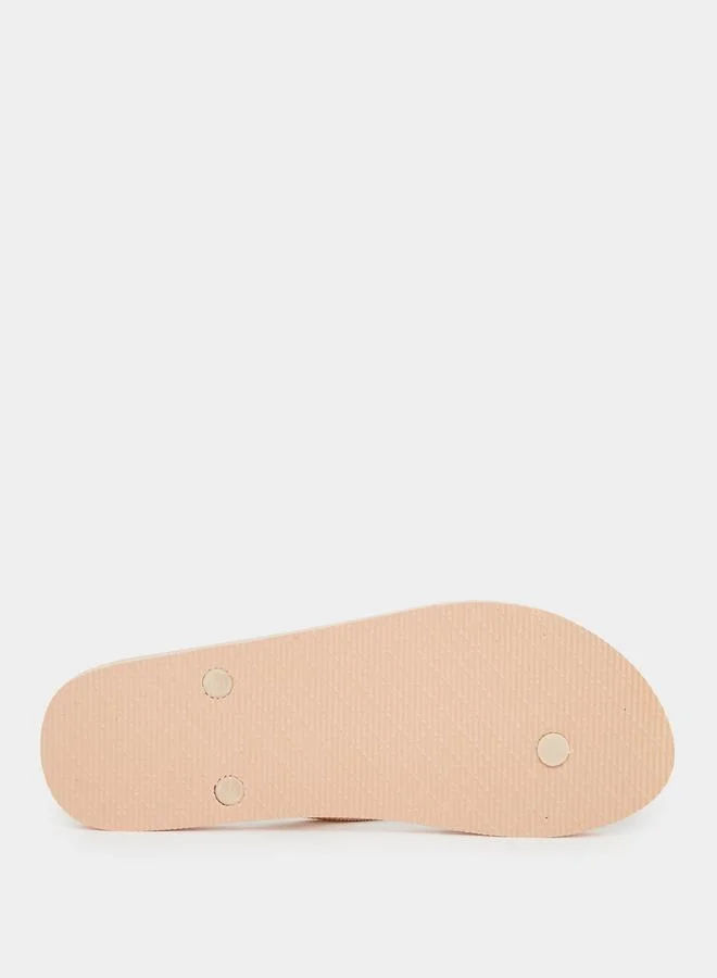 Styli Styli Floral Print Flip Flops