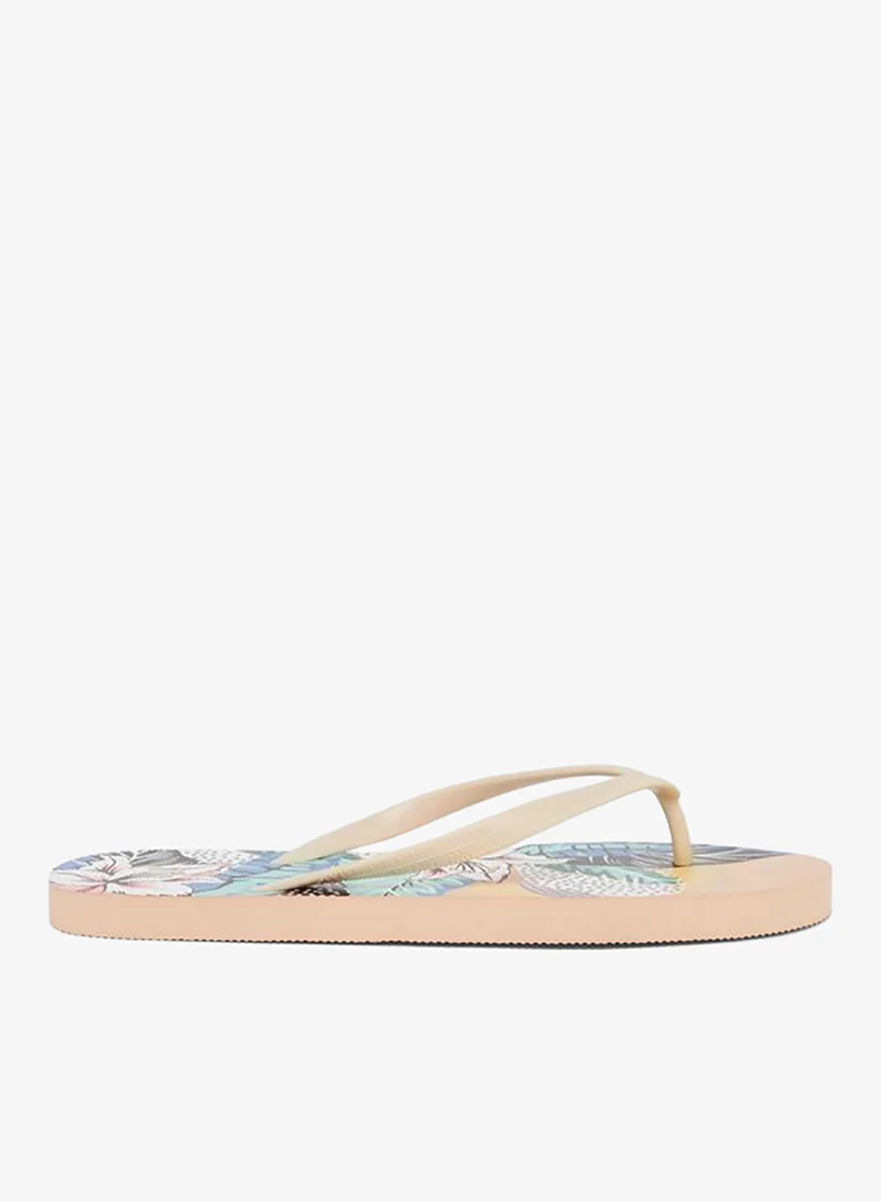 Styli Styli Floral Print Flip Flops