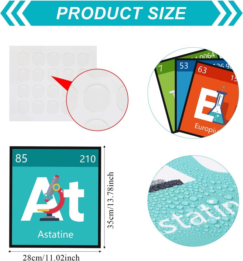 klarako 10Pcs Science Classroom Decoration Science Banner and Poster for Teachers Scientist Bulletin Board Set Science Posters Science Lab Cutout for Elementary Middle Preschool Office Supplies (Simple) - Image 3