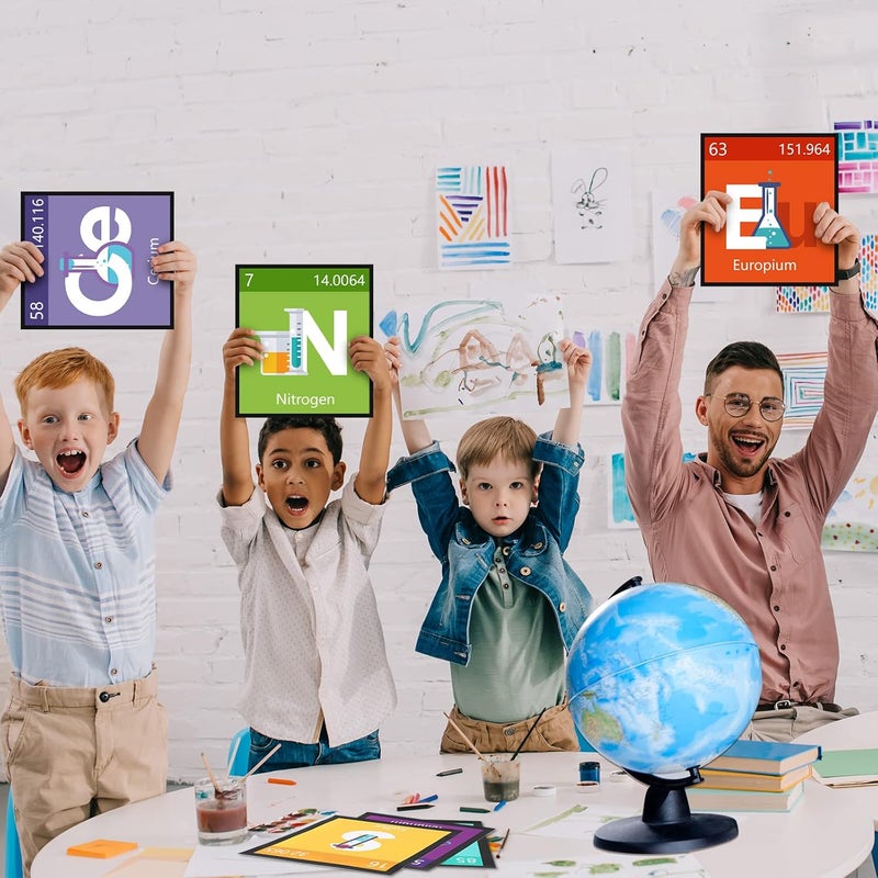 klarako 10Pcs Science Classroom Decoration Science Banner and Poster for Teachers Scientist Bulletin Board Set Science Posters Science Lab Cutout for Elementary Middle Preschool Office Supplies (Simple) - Image 5