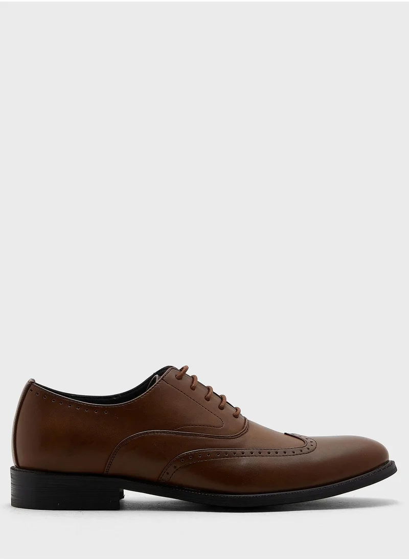 Robert Wood Classic Wing Cap Formal Lace Ups
