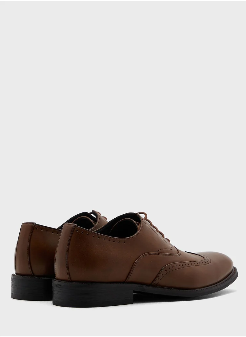 Robert Wood Classic Wing Cap Formal Lace Ups
