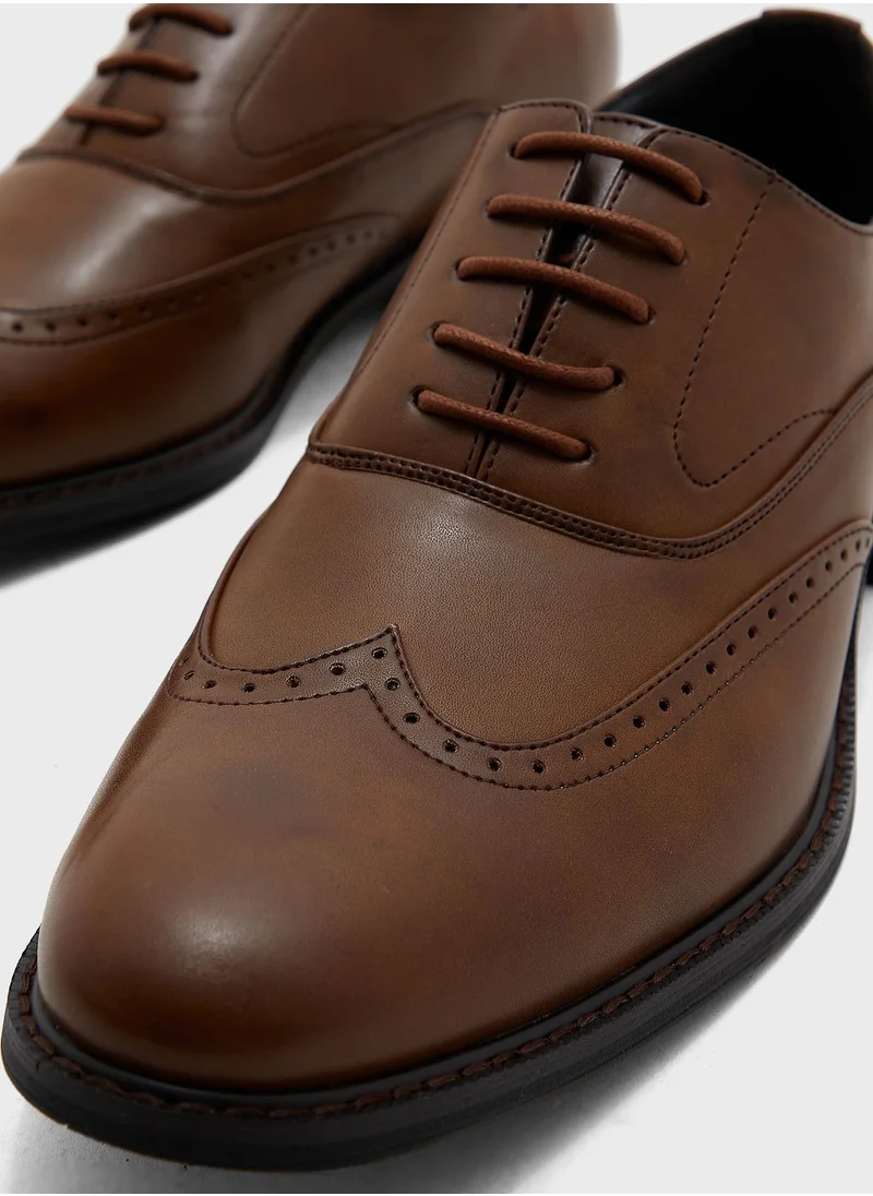 Robert Wood Classic Wing Cap Formal Lace Ups