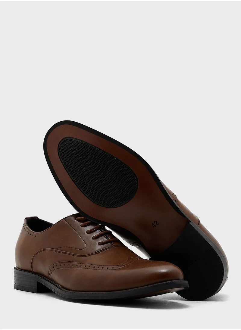 Robert Wood Classic Wing Cap Formal Lace Ups