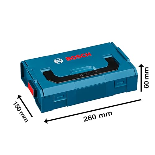 BOSCH L-BOXX Mini Professional Small Items Box, Food-Safe & Dishwasher-Safe, Fits in L-BOXX 102/i-BOXX 72, Compact with Folding Handle for Easy Carrying, 6 Months Warranty - Image 3