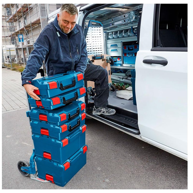 BOSCH L-BOXX Mini Professional Small Items Box, Food-Safe & Dishwasher-Safe, Fits in L-BOXX 102/i-BOXX 72, Compact with Folding Handle for Easy Carrying, 6 Months Warranty - Image 2