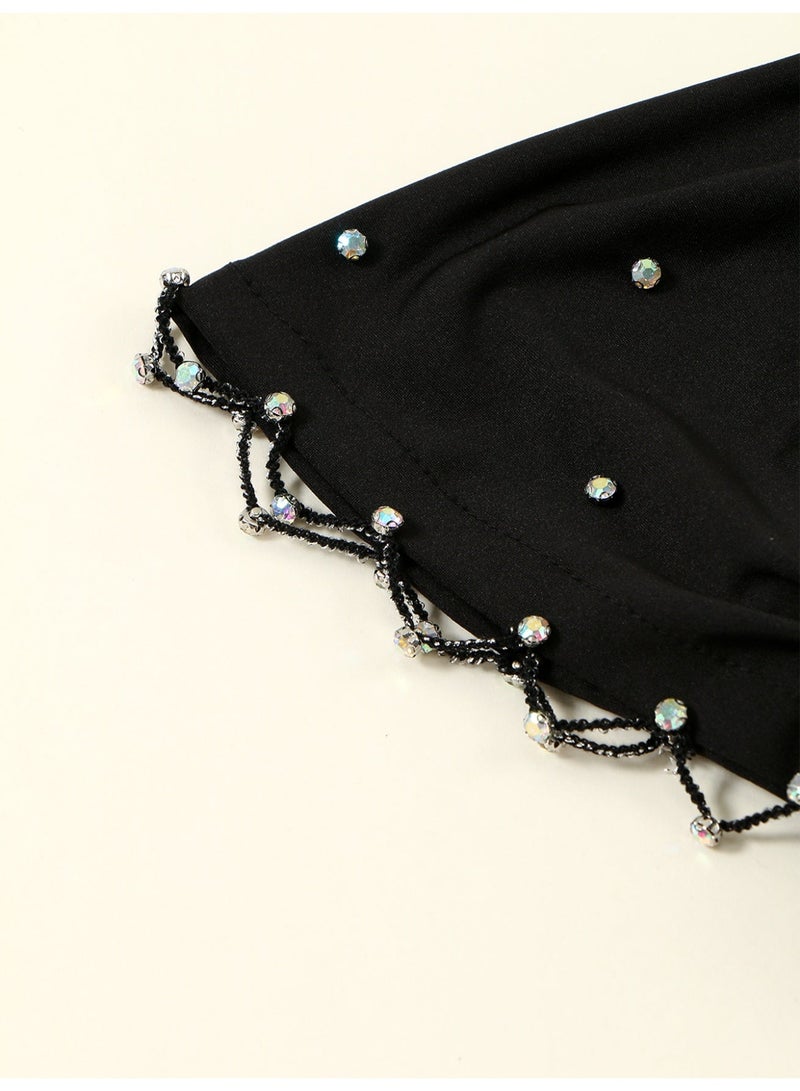 حافة رأس الوشاح مع بائكة لف الشمس شاشة قبعة النساء بونيت المسلمة توربان الفاصوليا قبعة منحنية قبعة تساقط الشعر الرأس - Image 5