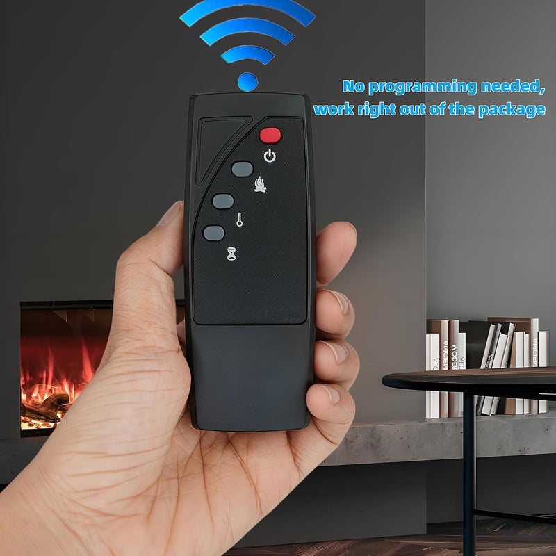 Replacement Remote Control for Twin Star 18EF023GRA 18EF023SRA 23EF023GRA 23EF023SRA 25EF023GRA 26EF023GRA ClassicFlame Classic Flame Electric Fireplace Stove Heater Infrared Remote - Image 4