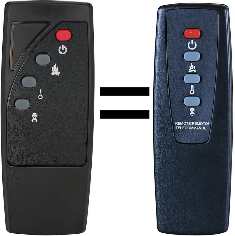 Replacement Remote Control for Twin Star 18EF023GRA 18EF023SRA 23EF023GRA 23EF023SRA 25EF023GRA 26EF023GRA ClassicFlame Classic Flame Electric Fireplace Stove Heater Infrared Remote - Image 1