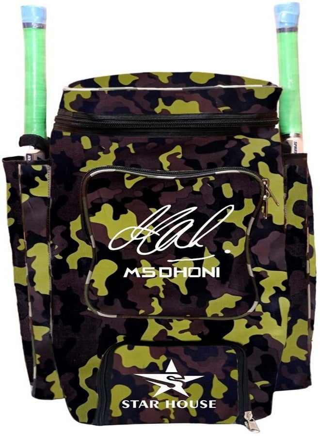 Star House MSD Sign.Cricket Kit Bag Full Padded Foam Inside (Yellow) - Image 1