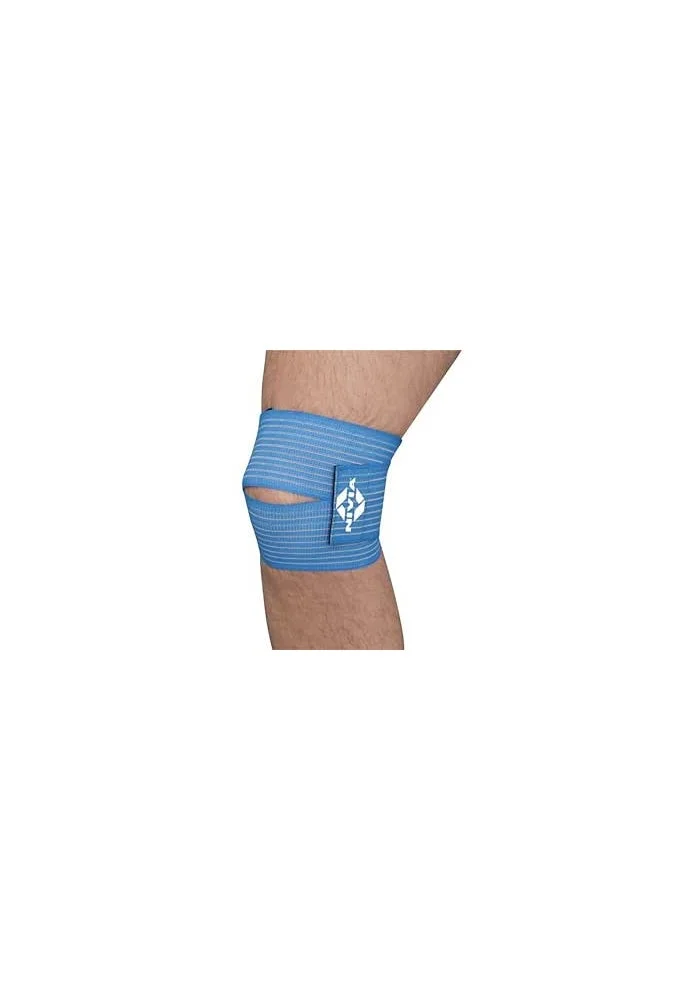 Nivia  NIVIA Compression Knee Wrap - Sky Blue  | Best Price UAE