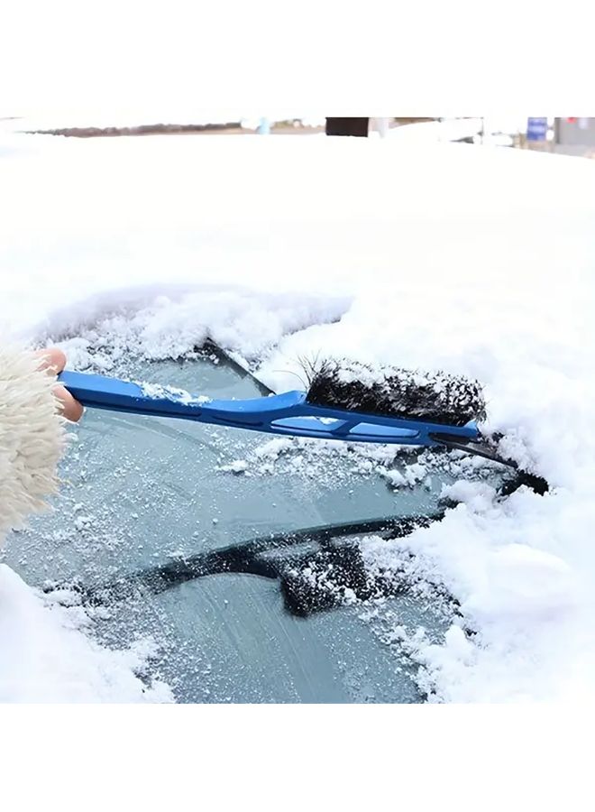 2 In 1 Car Snow Shovel And Brush Combo Set Detachable Head 1 Random Color - Image 4