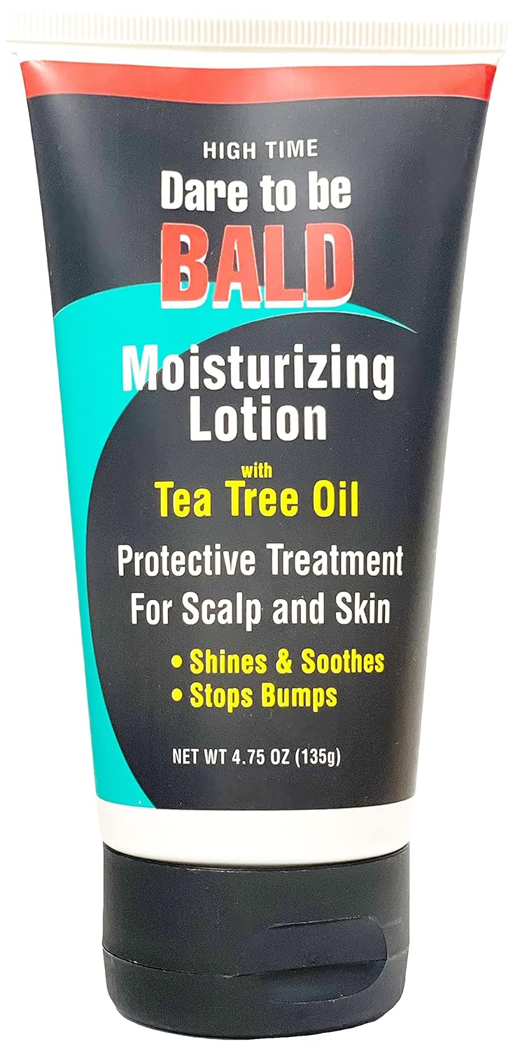High Time Moisturizer Dare To Be Bald Scalp Treat 4.75 Ounce (140ml) (2 Pack)