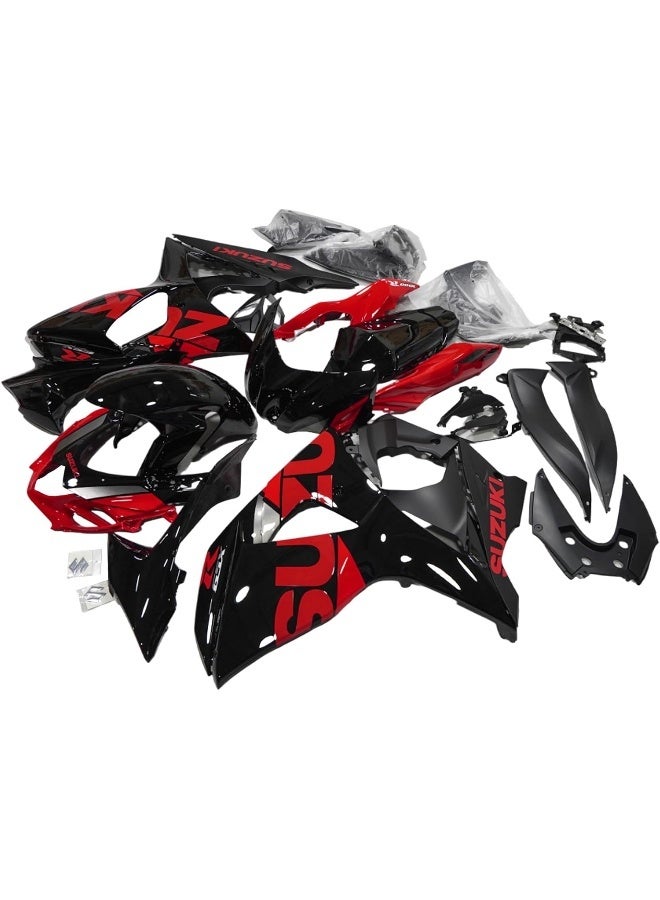 Suzuki GSXR1000 Fairing Kit 2009-2016) - Black & Red - Image 3