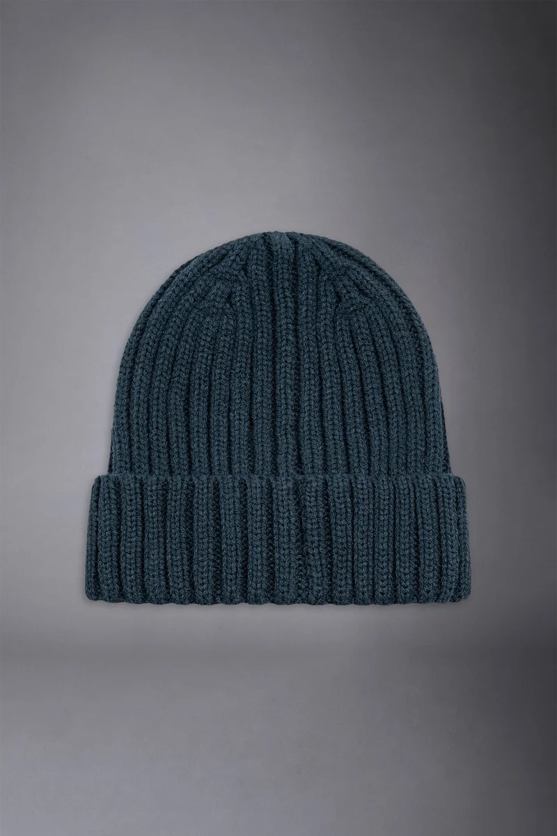 Doppelganger Men's ribbed cap - Petrol