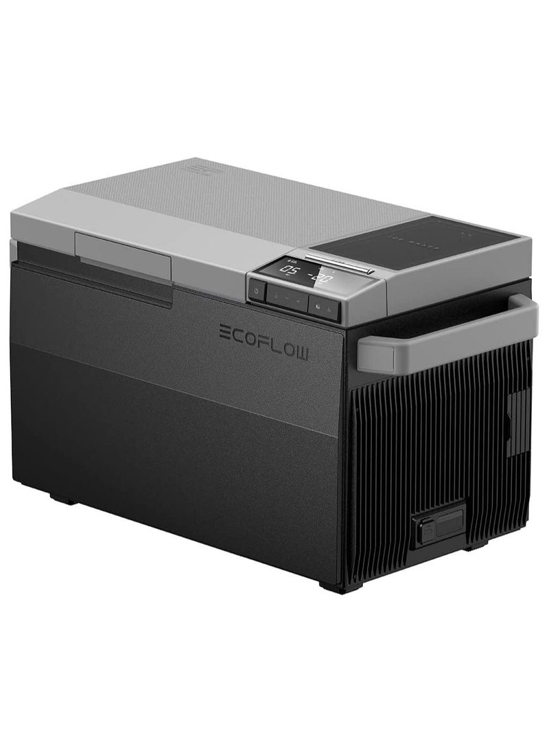 إيكو فلو - ثلاجة صغيرة EcoFlow GLACIER 38L مع صانع ثلج ، ثلاجة 12 فولت ، ثلاجة سيارة ، مبرد كهربائي للشاحنة ، شاحنة صغيرة ، عربة سكن متنقلة ، عربة تخييم ، SUV ، قارب ، تخييم ، رحلات على الطريق - Image 1
