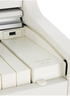 CASIO Celviano AP-470WE Digital Piano - White - 88 Keys - AiR Sound Source - 22 Tones - 20W＋20W - Polyphony 256 with Adjustable Piano Bench  - Image 5