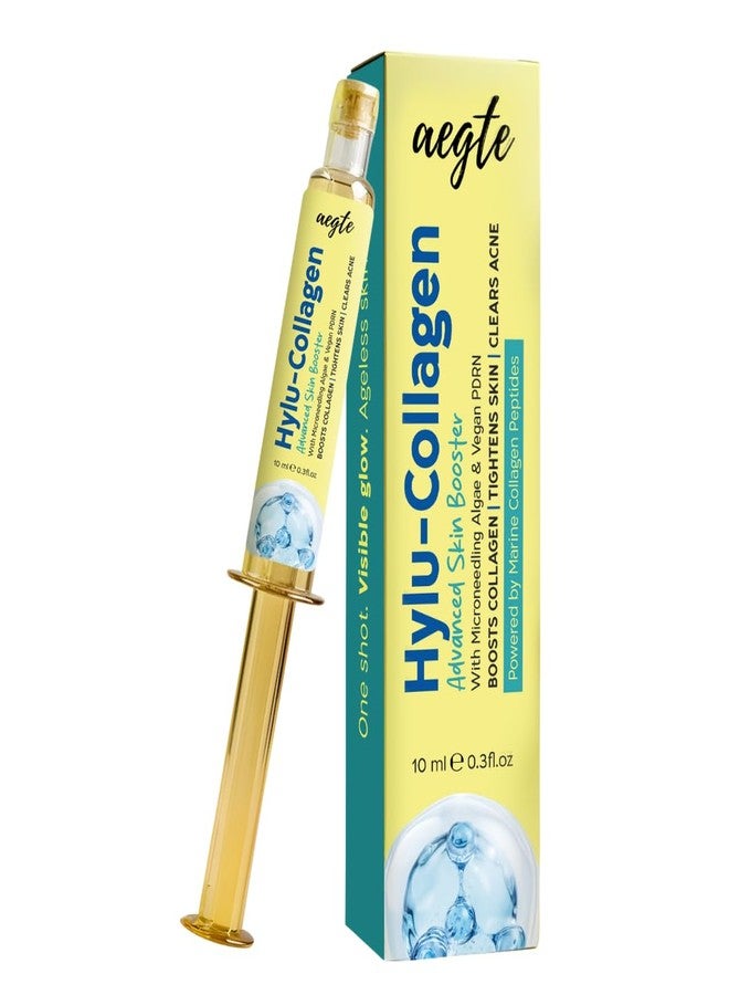 آيجت معزز البشرة المتقدم Aegte Hylu-Collagen مع الطحالب بتقنية الوخز بالإبر الدقيقة ومكونات نباتية PDRN 10 مل - Image 1