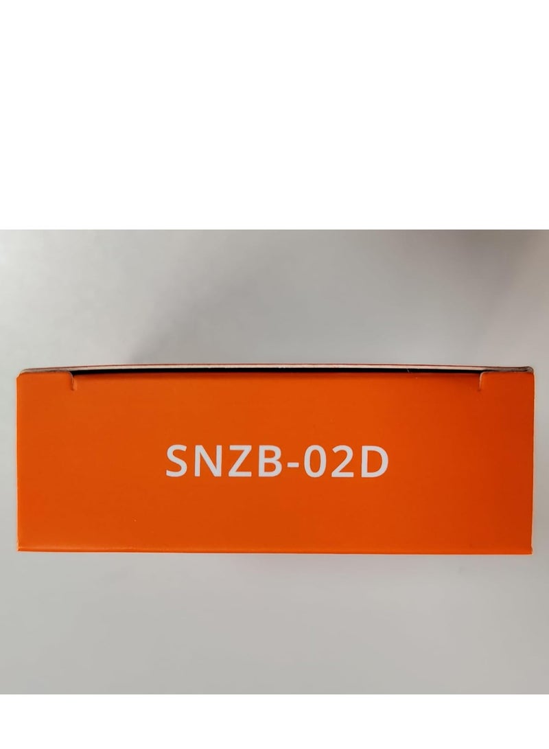 SONOFF SNZB-02D, Zigbee LCD Smart Temperature Humidity Sensor, Low attery Notification, Large Digits Display, High Accuracy, Alert via APP, Works with Alexa & Google Home, ZigBee Hub Required