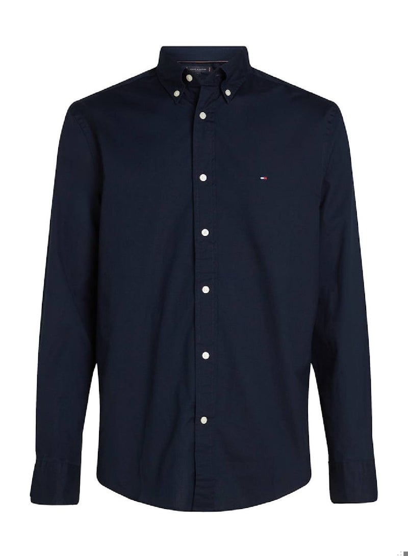 TOMMY HILFIGER Flex Poplin Shirt - Image 2