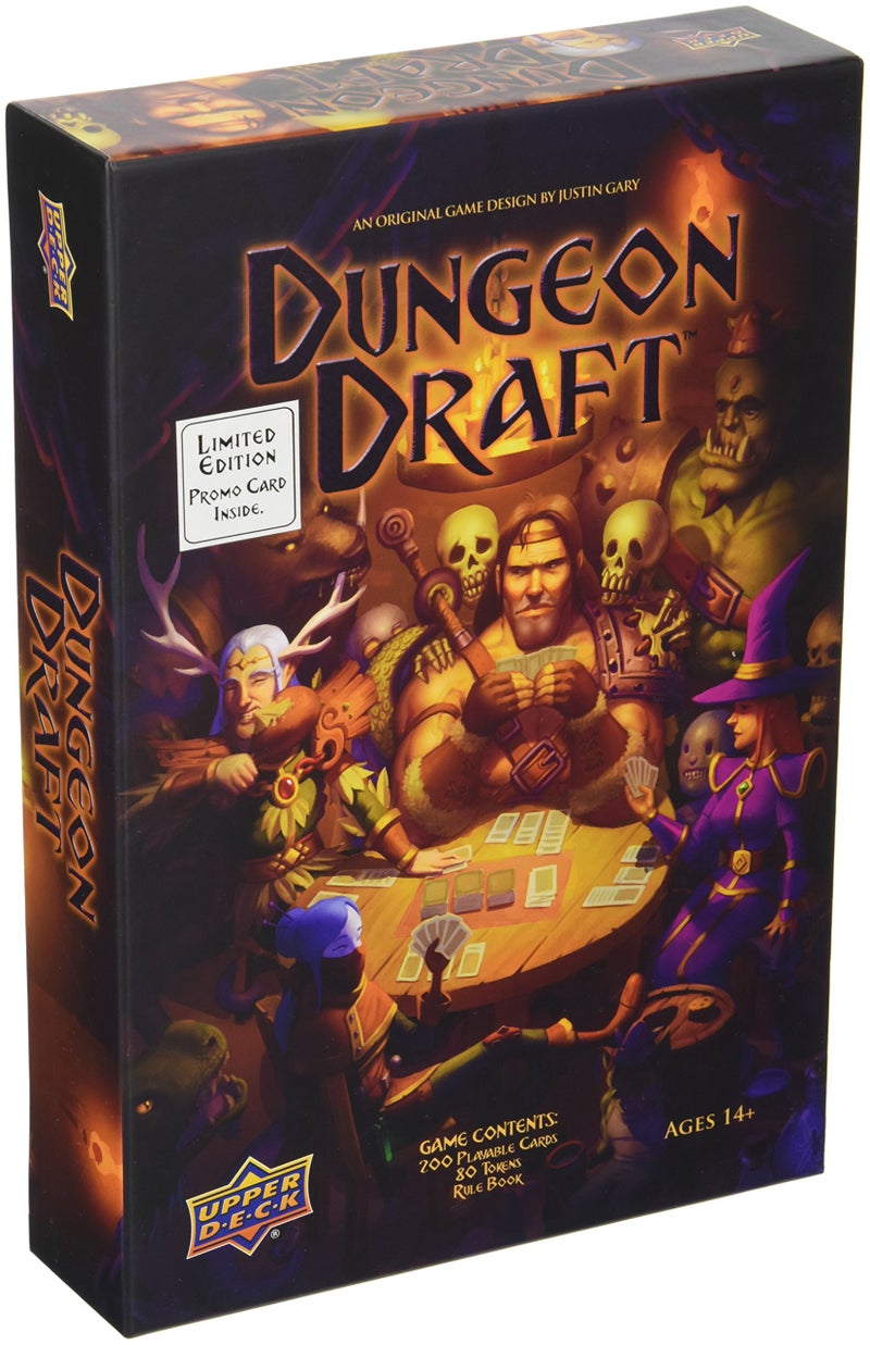Upper Deck Dungeon Draft Strategy Board Game Multi