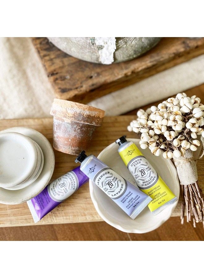 La Chatelaine 20% Shea Butter Hand Cream Travel Size 1 Fl Oz With Organic Argan Oil Moisturizing Nourishing Repairing Nongreasy Formula Made In France Paraben Free (Pomegranate Mulberry) - Image 4