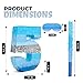 Birchio Number 5 Pinata Bundle with a Blindfold and Bat162 x 11 x 4 Inches Perfect for Boys and Girls Birthday Party Supplies Blue Theme Birthday Decoration - Image 4