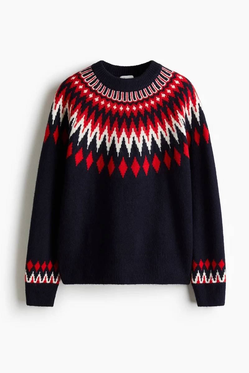 H&M Jacquard-knit jumper
