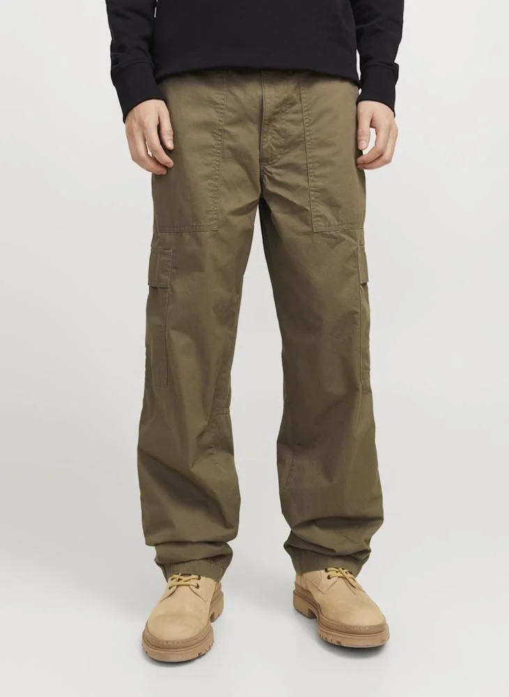 جاك اند جونز Jpstkarl High Waist Cargo Pants