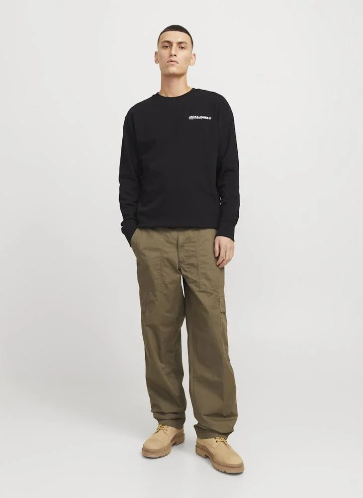 JACK & JONES Jpstkarl Adams Cargo Pants Loose Fit