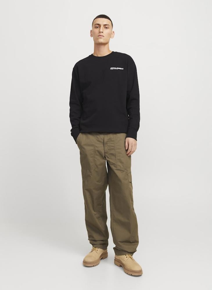 JACK & JONES Jpstkarl Adams Cargo Pants Loose Fit  - Image 4